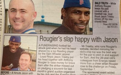 Rougier Gives His Mate a Hair-Raising Experience for Charity